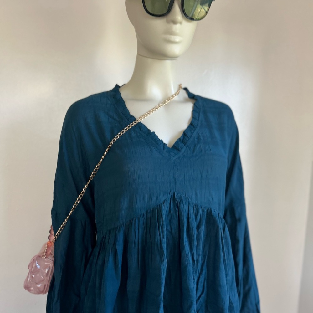 Time and Tru Forest Green babydoll Apparel S